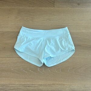 Light blue speed up shorts
